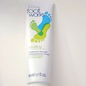 Avon Foot Works Maximum Strength Cracked Heel Cream 2.5 fl oz